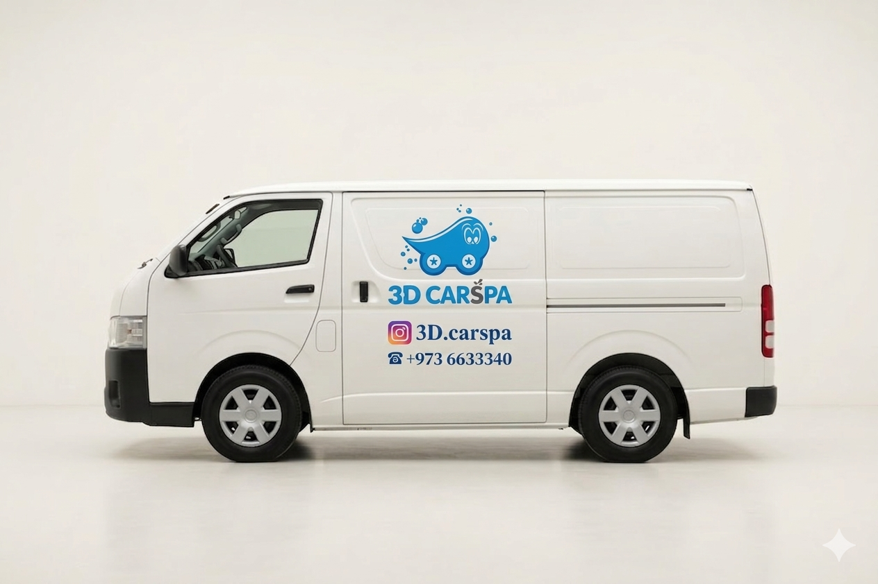 3D Car Spa mobile detailing van