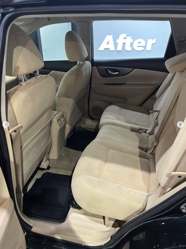 Interior seats — after