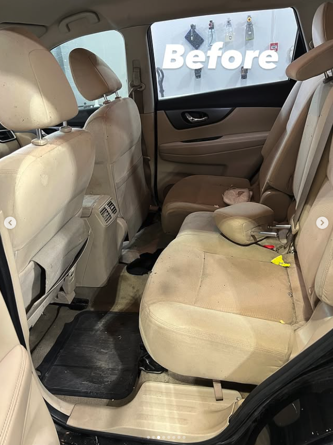 Interior seats — before
