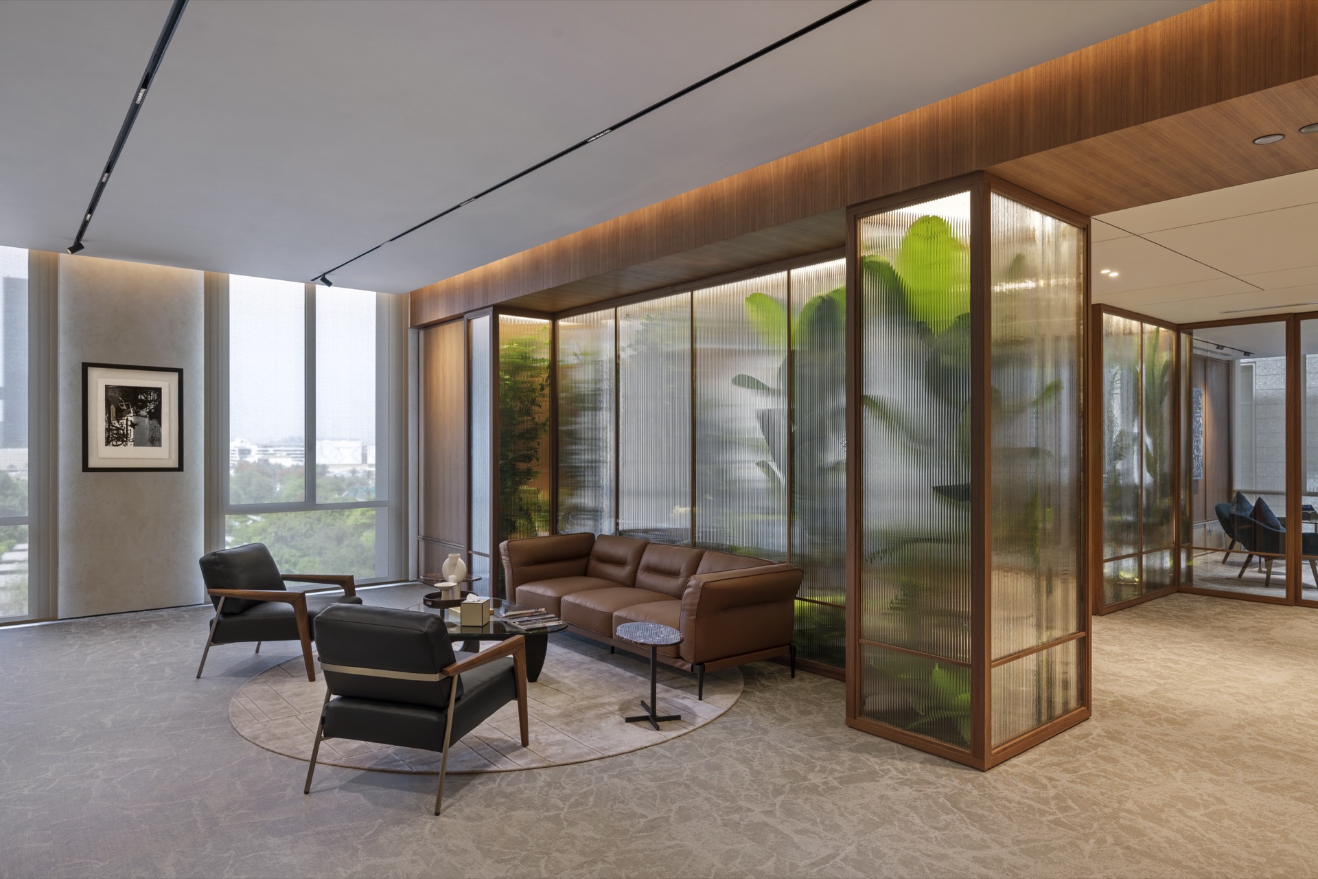PAD project, contemporary office interior