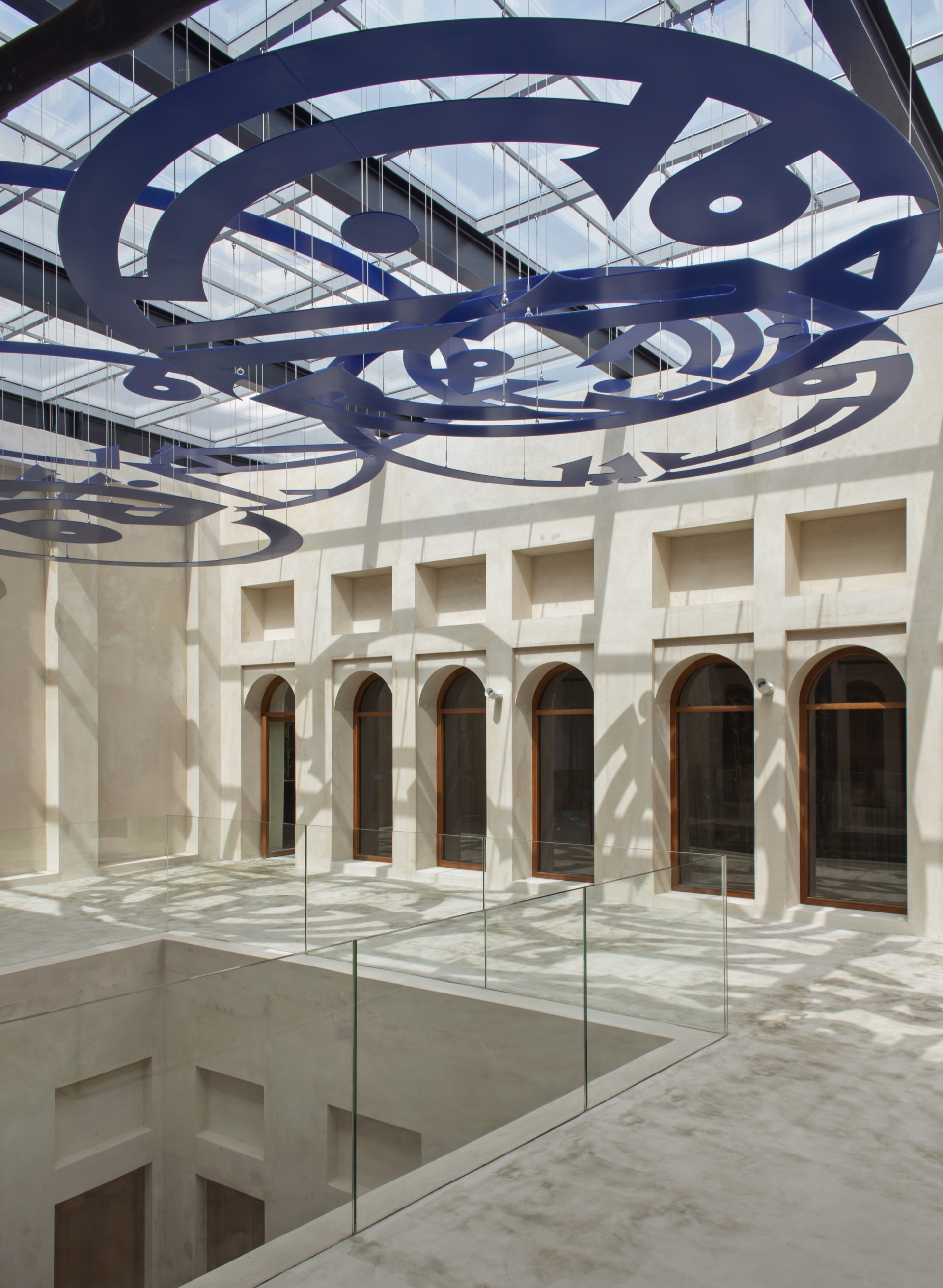 PAD project, heritage courtyard interior